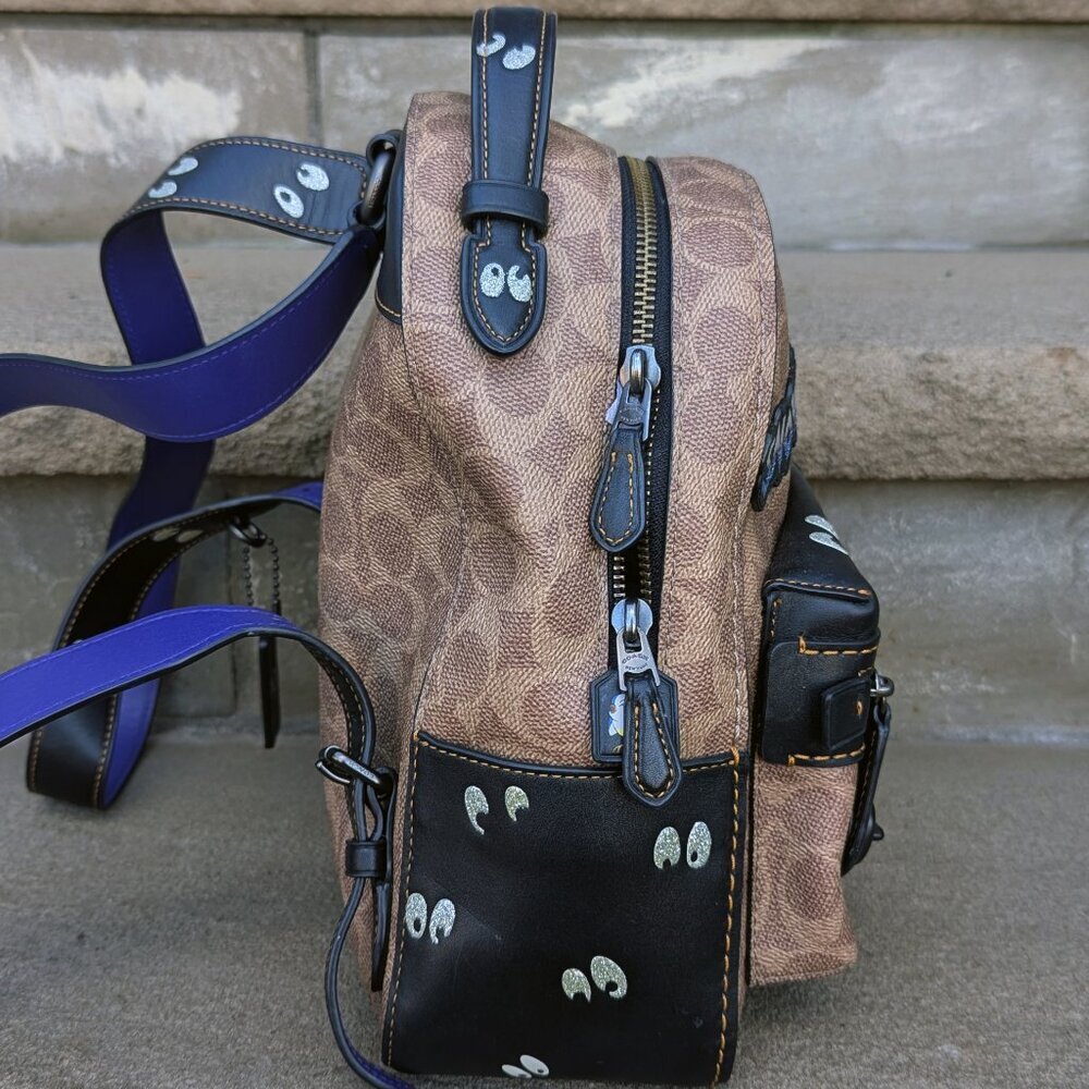 Coach X Disney - Snow White Leather Dark Fairytale Backpack *HTF* - Picture 4 of 10